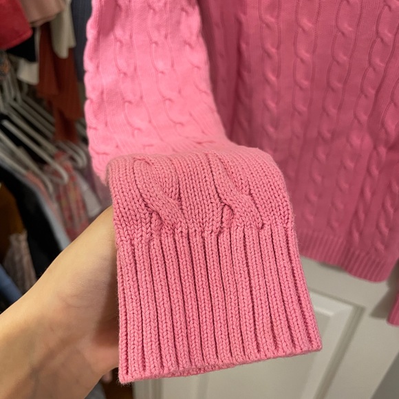 brooks brothers pink sweater - Picture 3 of 6